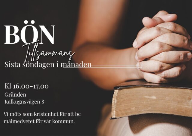 Gemensam bön för Finspång
