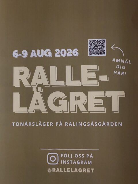 Tonårsläger!